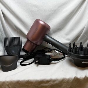 Wavytalk Ionic Hair Dryer with Diffuser and concentrator 1875 watt Rose Pink